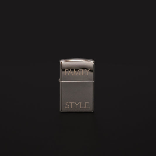 Family Style Chrome Zippo Lighter
